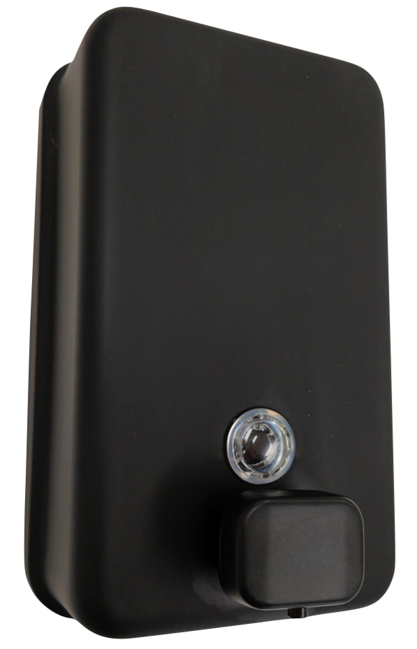 Matt Black Soap Dispenser: Elevate Your Restroom Hygiene (with a touch of style!)