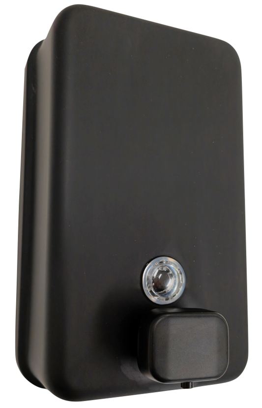 Matt Black Soap Dispenser: Elevate Your Restroom Hygiene (with a touch of style!)