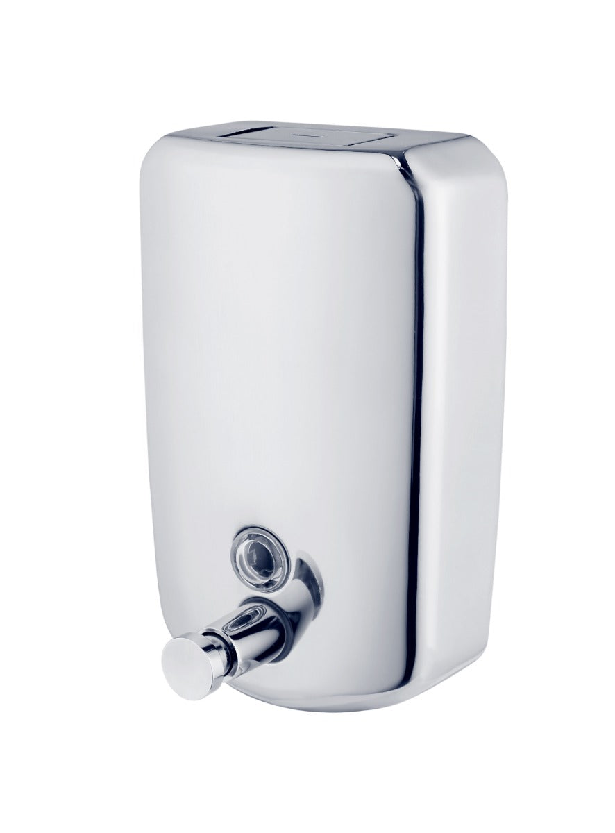 500ml Refillable Soap Dispenser - Polished Stainless Steel