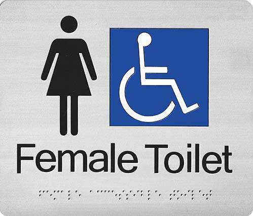 SP09J Female Disable Toilet Stainless Steel