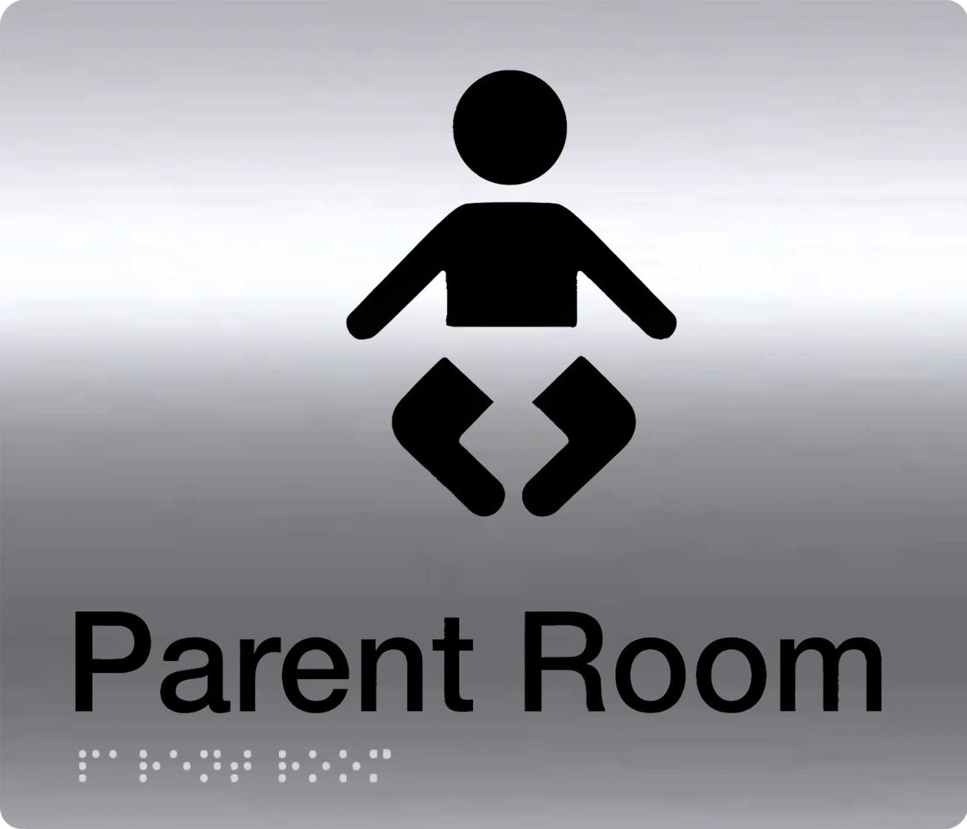 Parent room braille sign