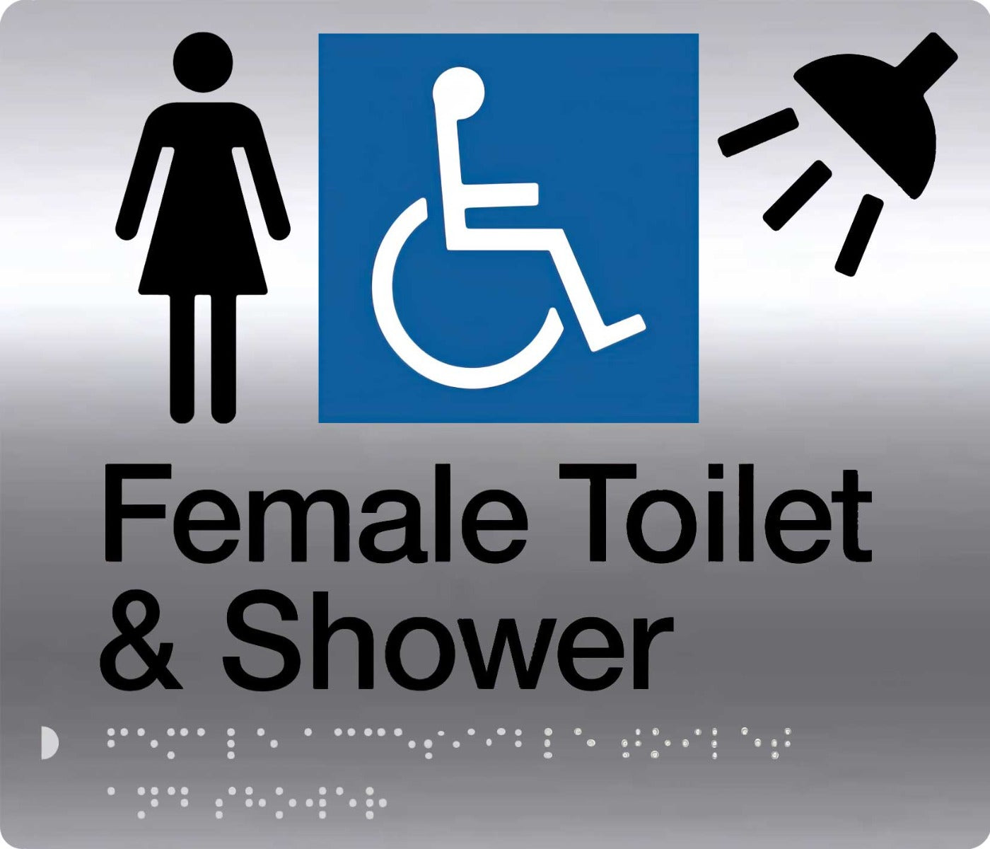 Female Disable toilet and shower 