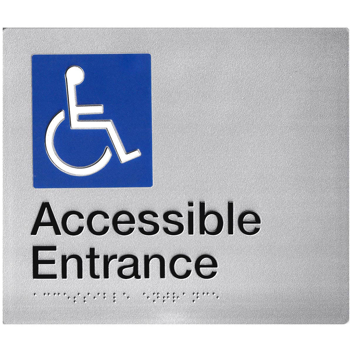 SS40 Disabled Accessible Entrance Braille (210 x 180 mm)