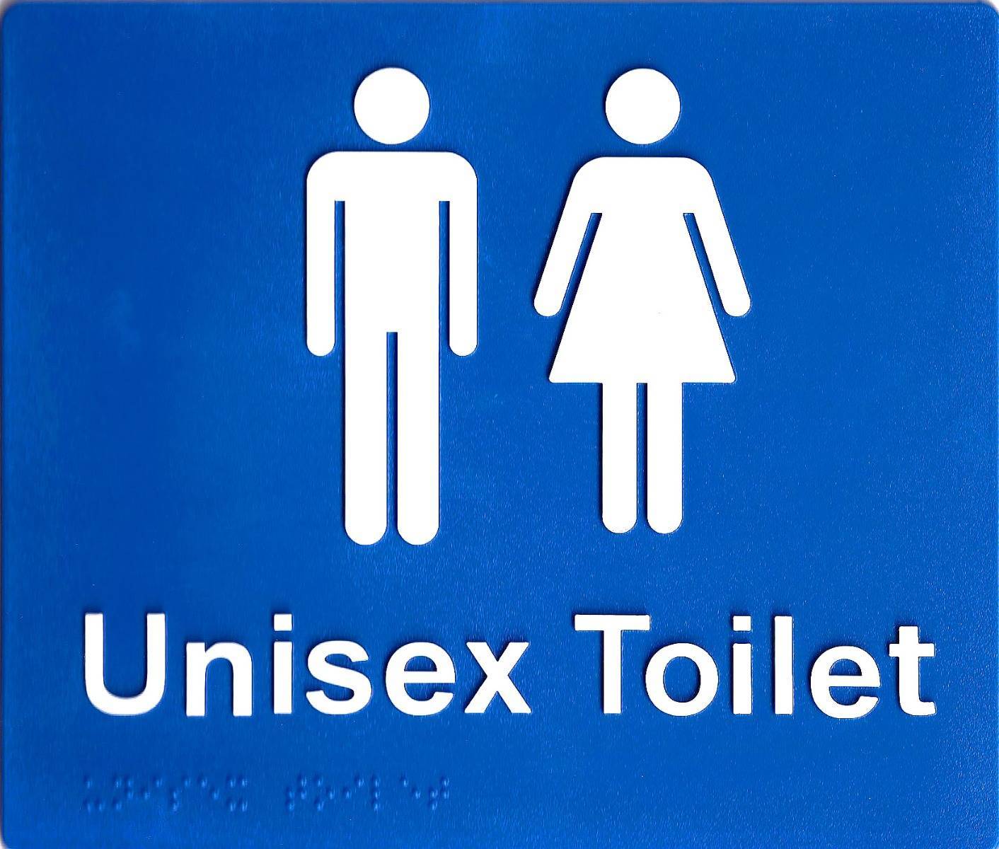 SV04 Unisex Braille Toilet (210 x 180mm)