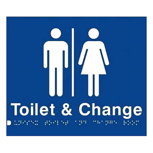 Unisex Toilet & Change Room SV36 (210 x 180 mm)