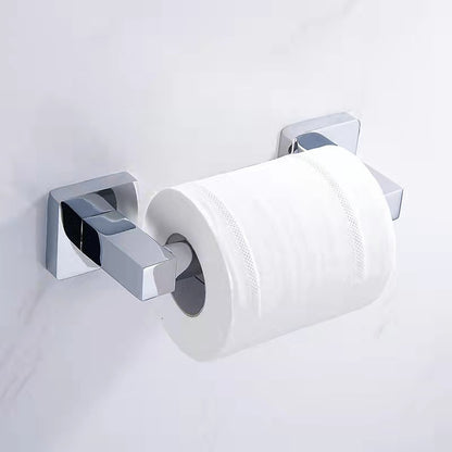 Ozwashroom Single Toilet Roll Holder, Bright Chrome