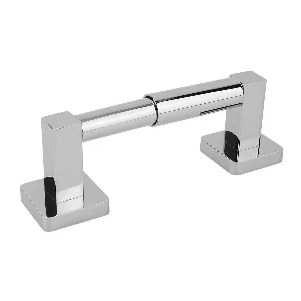 Ozwashroom Single Toilet Roll Holder, Bright Chrome