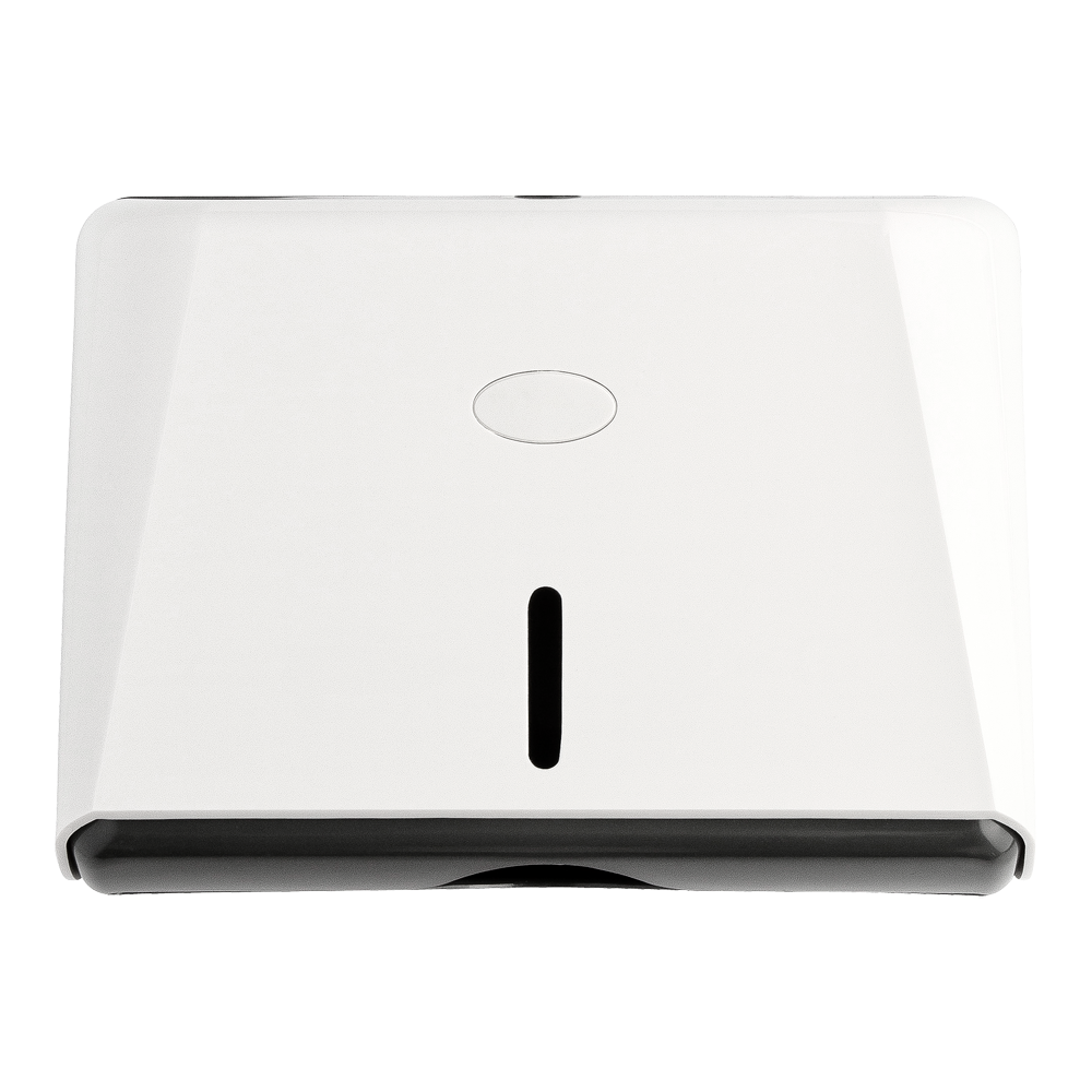 Slim Paper Towel Dispenser Horizontal White