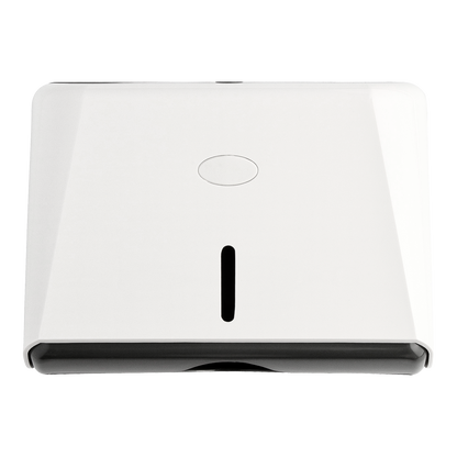 Slim Paper Towel Dispenser Horizontal White