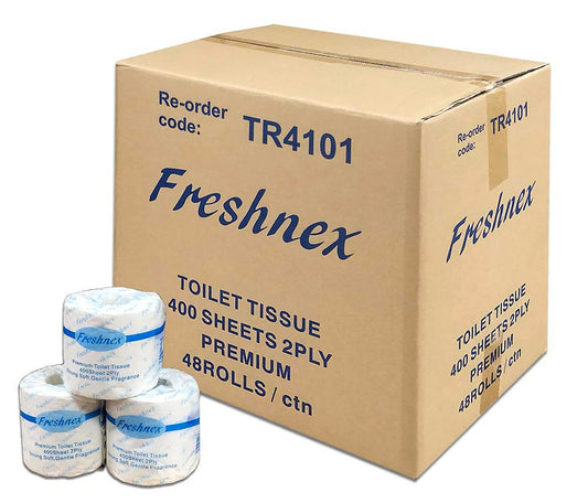 TR4101 Freshnex 48 Toilet Rolls Individually Wrapped 