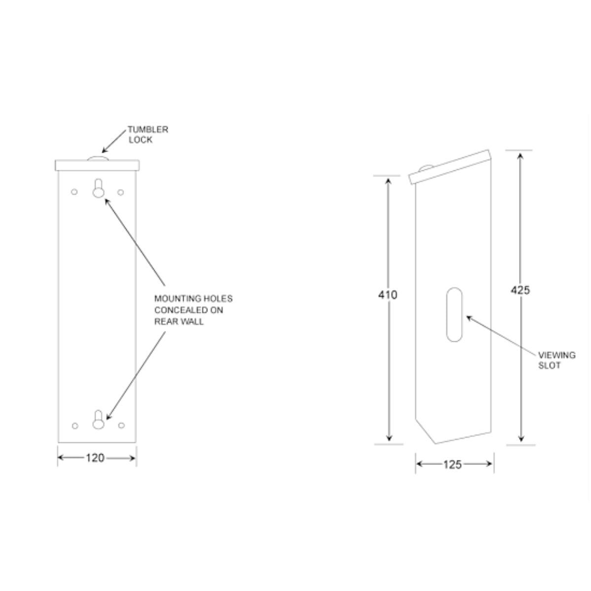  JD Macdonald Toilet Roll Holder 10-0029