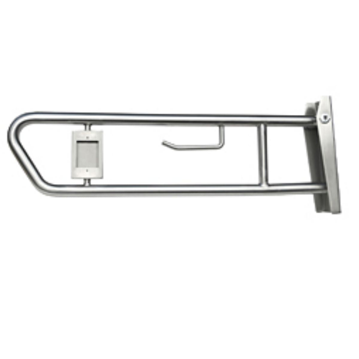 Pull Down Grab Rail with Nurse Call & Toilet Roll Holder