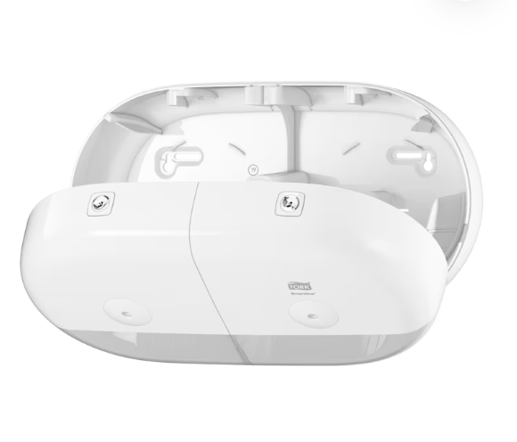 Tork SmartOne Mini Twin Toilet Roll Dispenser
