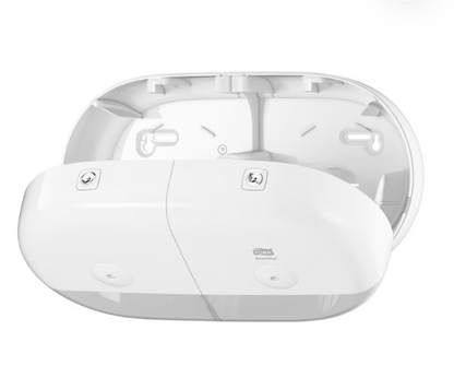 Tork SmartOne Mini Twin Toilet Roll Dispenser