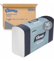 Kleenex Slim Paper Towel 16 Packs 150 Towels/Pack