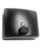 Black S'Steel Soap Dispenser 1.2L Black Valve