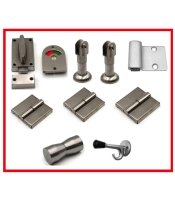 Ozwashroom Toilet Partition Kit Hardware, Select LH or RH